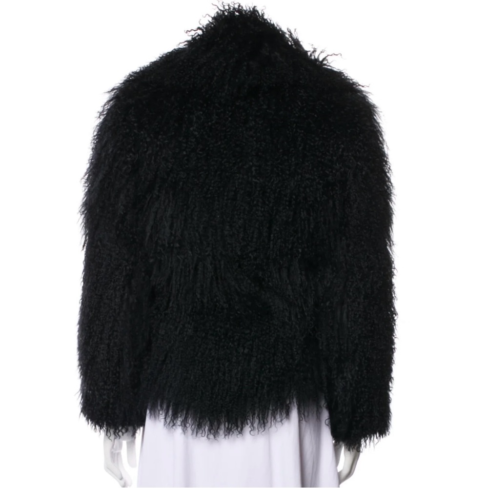 Vintage 80s Marvin Richards Mongolian Lamb Fur Jacket - Picture 3 of 6